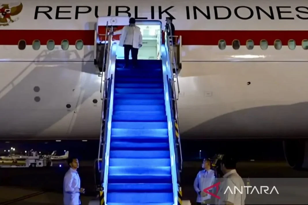 Presiden Prabowo tiba di Medan pimpin langsung penanganan bencana