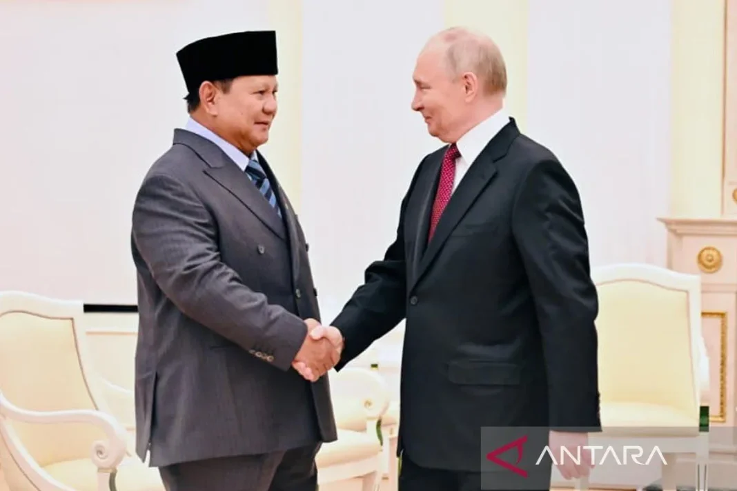 Putin sebut Hubungan perdagangan RI-Rusia meningkat 17 persen
