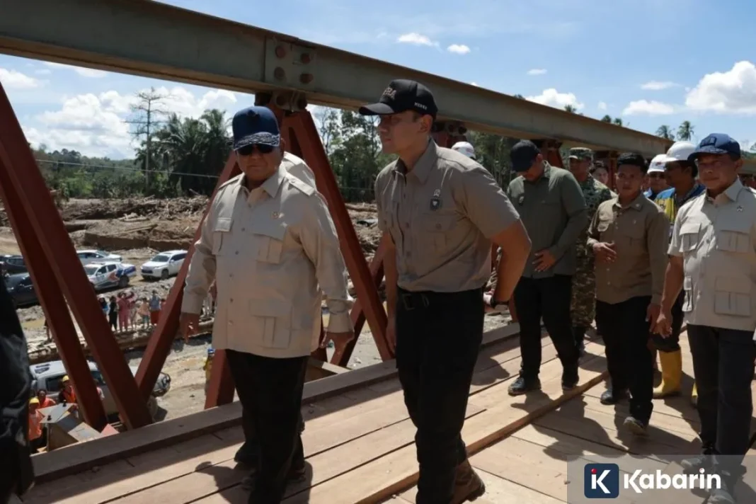Rayakan Tahun Baru Bersama Warga, Presiden Prabowo Bermalam di Tapanuli Selatan