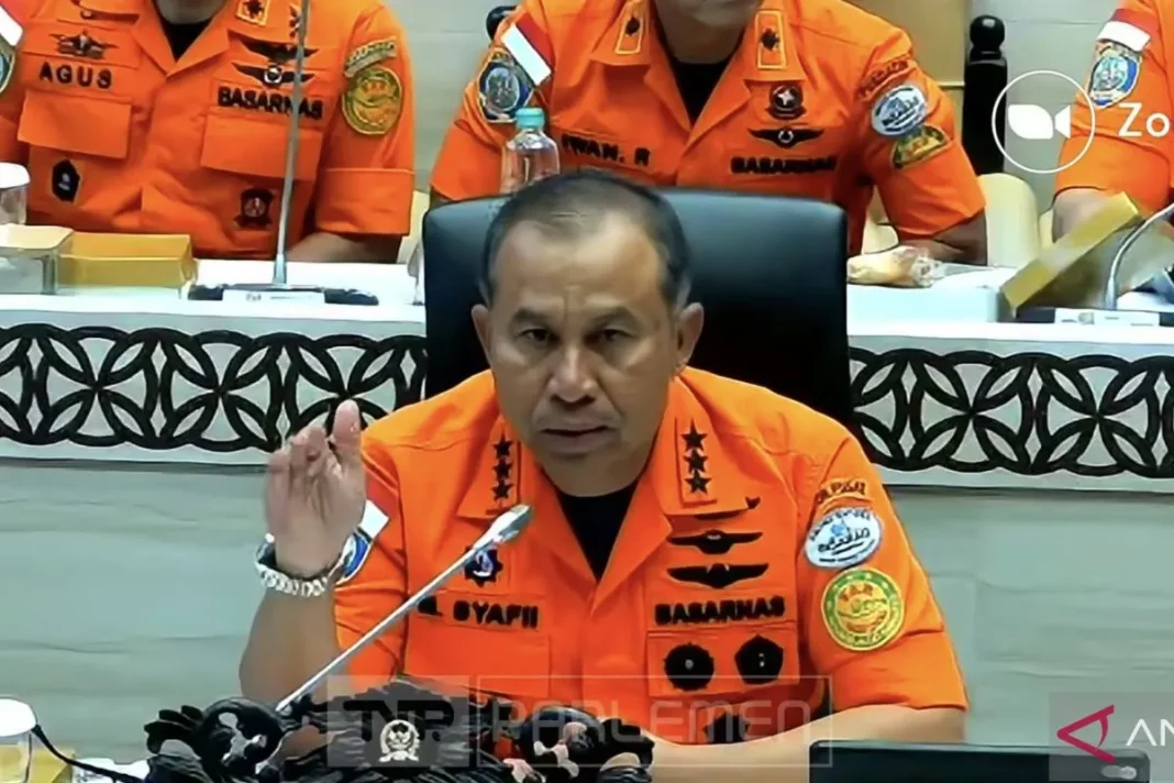 Basarnas laporkan telah lakukan 2.766 operasi SAR sepanjang 2025