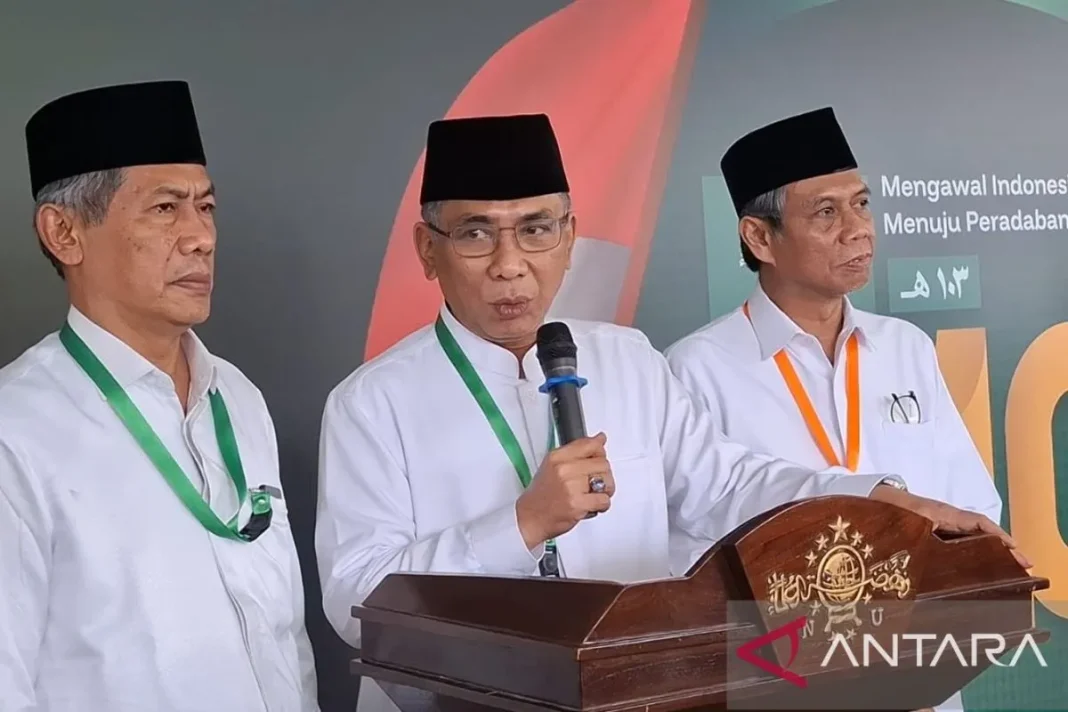 Gus Yahya paparkan alasan Prabowo & Rais Aam tidak hadir di Harlah NU