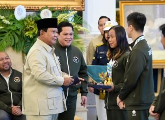 Prabowo Apresiasi Prestasi Atlet Indonesia di SEA Games 2025, Bonus Disalurkan Lewat BRI