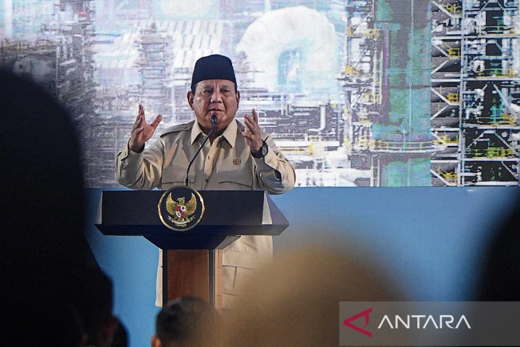 Prabowo paparkan soal energi dan hilirisasi ke rektor dan guru besar