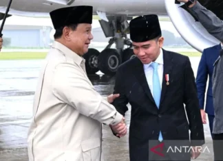 Gibran Sambut Kedatangan Prabowo usai Kunjungan ke sejumlah Negara