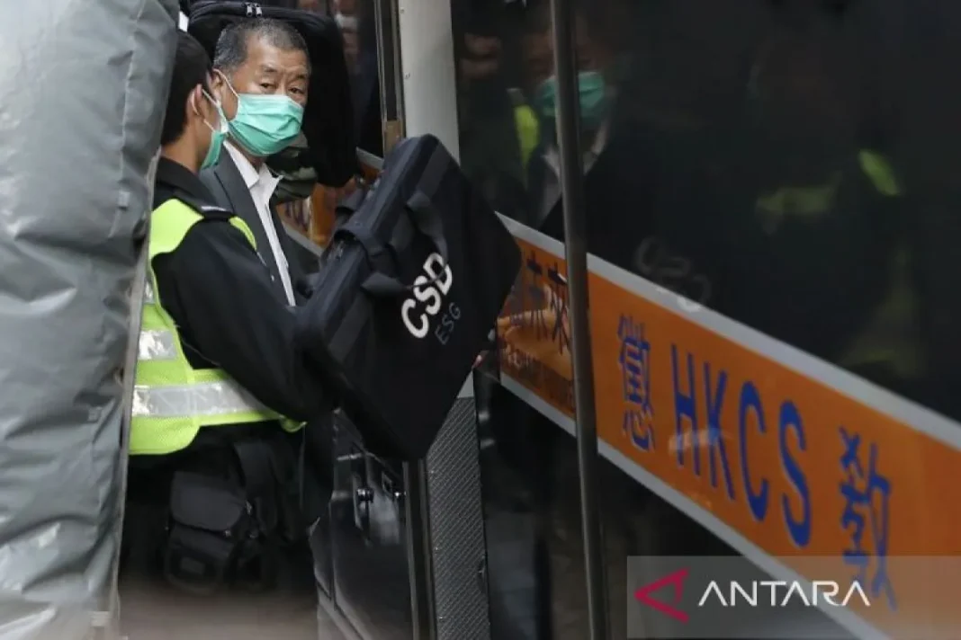 Jimmy Lai dijatuhi vonis 20 tahun penjara