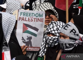 Ribuan Warga Australia Protes Kunjungan Pemimpin Negeri Israel