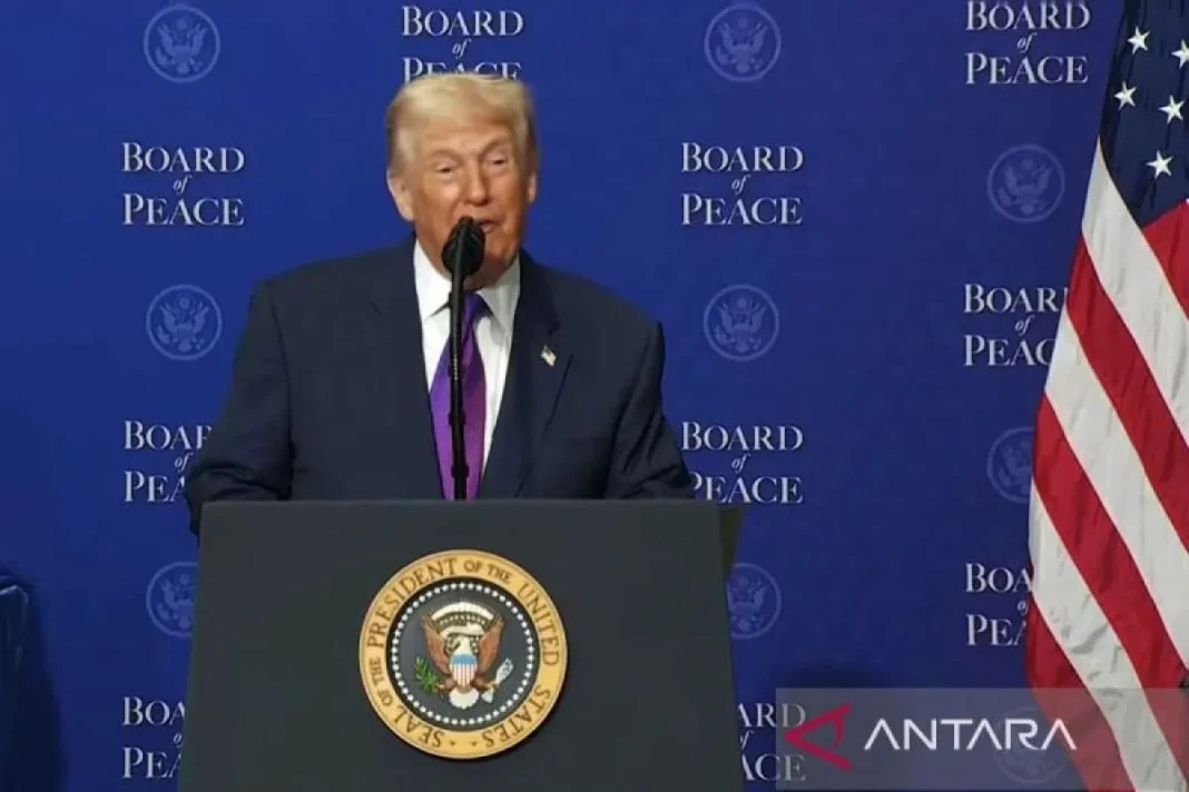 Trump apresiasi RI kirim personel jaga gencatan senjata di Jalur Gaza