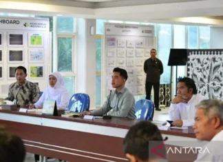 Gibran Pimpin Rakor Banjir Tuban, Tekankan Percepatan Pemulihan