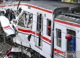 Korban Tewas Kecelakaan KRL di Bekasi Timur jadi 16 Orang