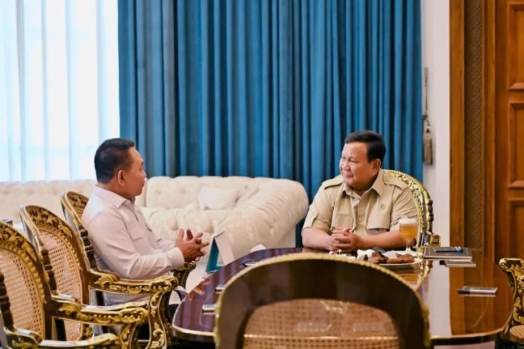 Prabowo dan Dudung bahas pertahanan di tengah dinamika global