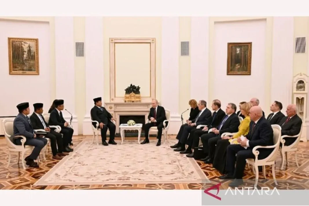 Prabowo dan Putin sepakat tingkatkan kerja sama ekonomi dan energi