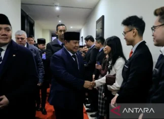 Prabowo kembali ke Moskow, Mahasiswa Indonesia Sampaikan Harapan