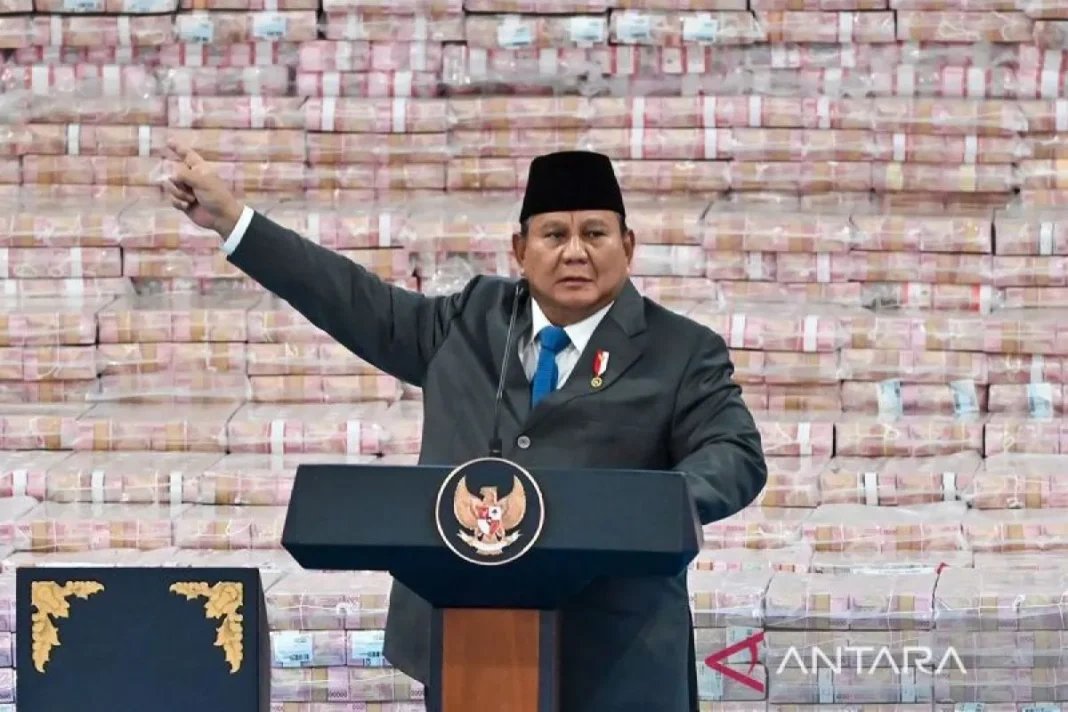 Prabowo saksikan penyerahan hasil penyelamatan uang negara Rp11, 4 T