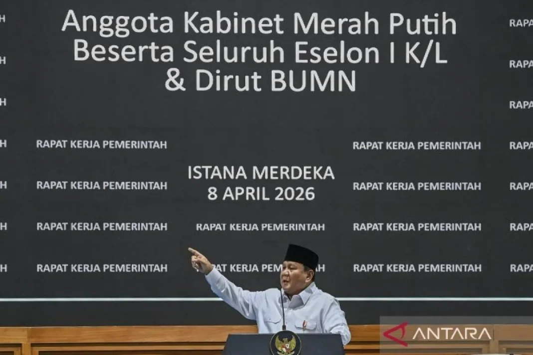 Prabowo singgung ada kelompok masyarakat tak mau diajak bekerja sama
