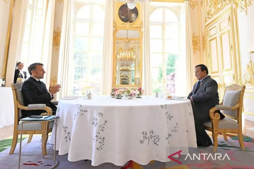 Seskab sebut Pertemuan Prabowo dan Macron sepakati penguatan kemitraan