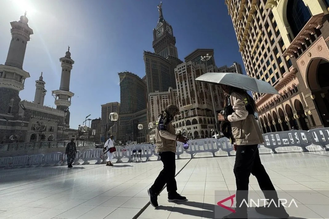Antisipasi jamaah tersesat, petugas siaga di 9 titik Masjidil Haram