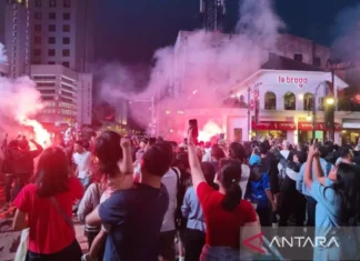 Bandung Pesta Besar setelah Persib Hattrick Juara Liga