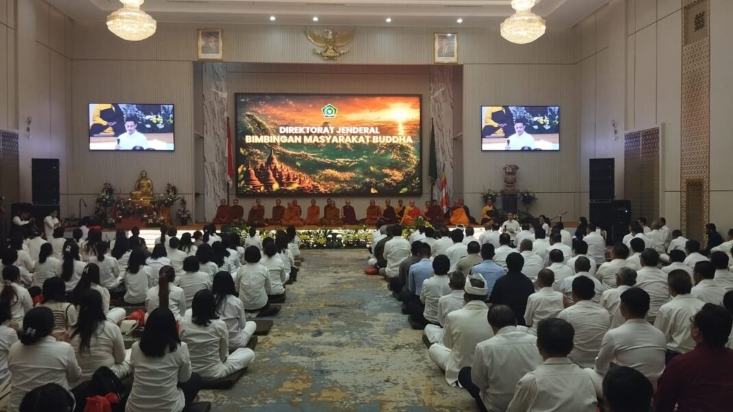 Jelang Waisak, 3.000 Lebih Umat Buddha Serentak Ikuti Hening Nusantara di 34 Provinsi