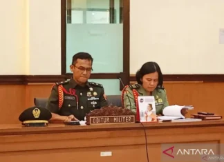 Oditur Militer Tolak Pledoi Terdakwa Kasus Kacab Bank