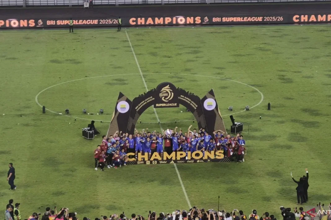 Pertahanan jadi kunci Persib hattrick juara liga
