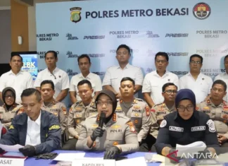 Polisi Tangkap 25 Pelaku Curanmor dan Pencurian Rumah Kosong di Bekasi