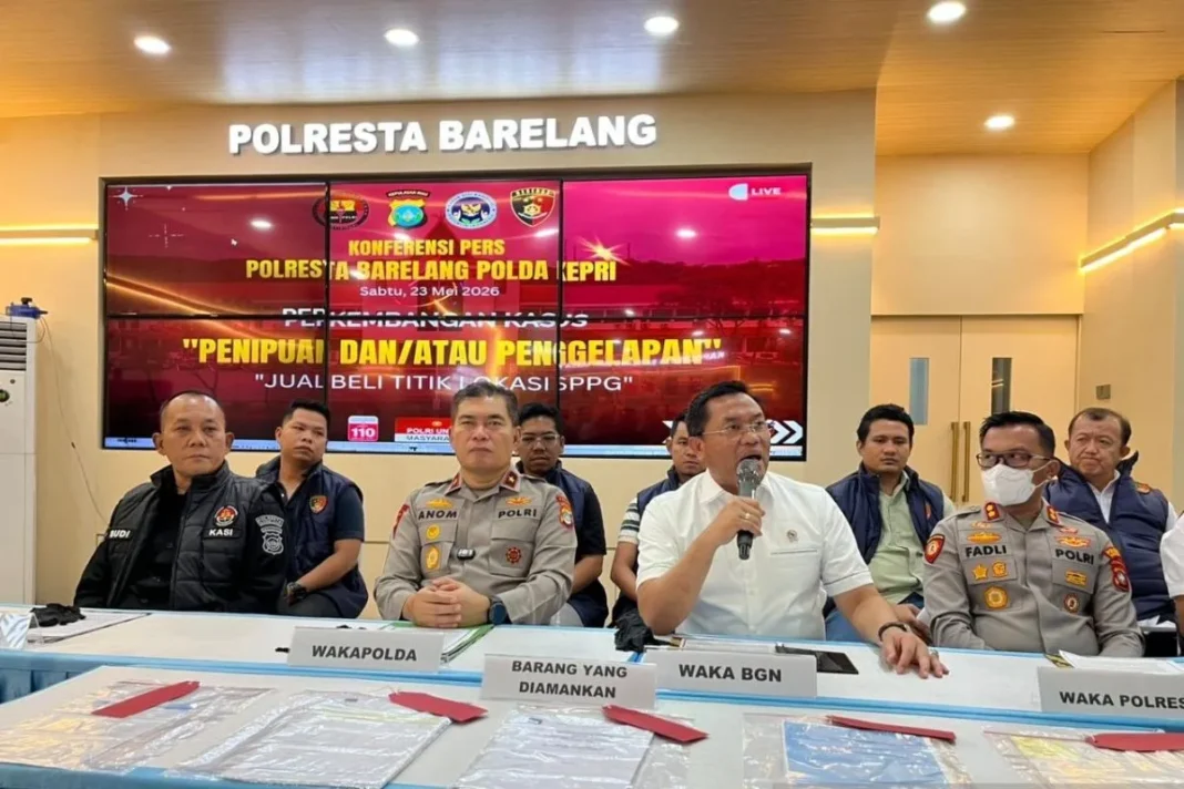 Polresta Barelang dan BGN ungkap dugaan penipuan jual titik dapur MBG