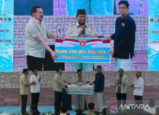 Presiden Prabowo Hadiri Penyerahan Hasil Penyelamatan Uang Negara