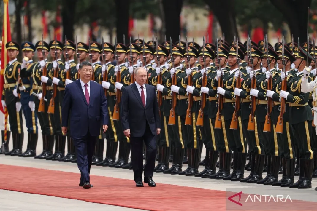 Putin sebut hubungan Rusia-China capai level tertinggi
