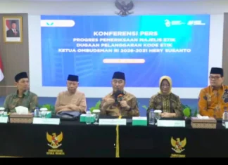 Majelis Etik Saran Anggota Ombudsman RI Dipilih dari Internal