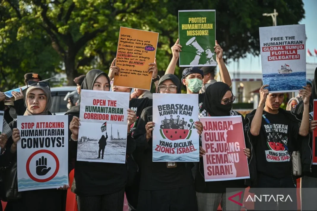 Seluruh WNI peserta flotilla Gaza tiba di Turkiye jelang kembali ke RI