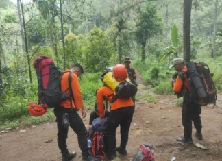 Tim SAR Cari Mahasiswa ITB Hilang di Gunung Puntang Bandung