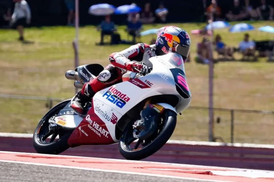 Veda Ega naik ke posisi lima klasemen Moto3 2026 usai GP Prancis