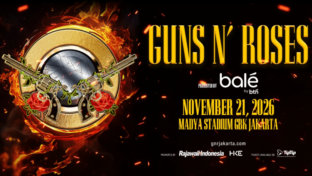 Guns N Roses Siap Gelar Konser di Jakarta November 2026, Berapa Harga Tiketnya