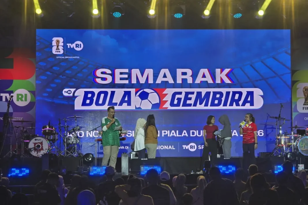 Kemeriahan Semarak Bola Gembira TVRI sambut Piala Dunia 2026