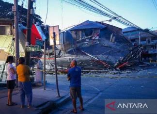Korban Tewas Akibat Gempa di Filipina Selatan menjadi 37 Orang