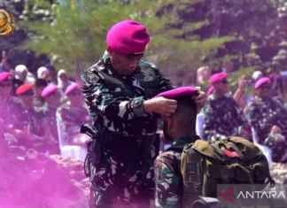 Korps Marinir TNI AL Terima 947 Prajurit Baru