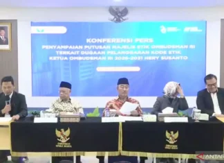 Majelis Etik ORI: Hery Susanto Lakukan Pelanggaran Berat Kode Etik