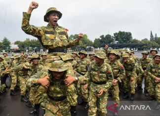 Marinir Jelaskan Prosedur Penanganan Peserta Sakit saat Latsarmil
