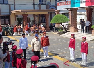 Mensos Laporkan Perkembangan SRMP 17 Tabanan ke Presiden