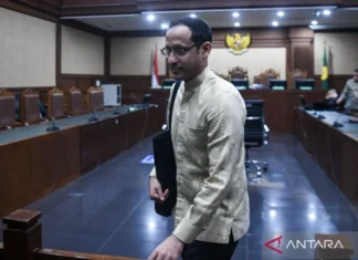 Nadiem Makarim Bacakan Pembelaan Terakhir sebelum Sidang Putusan