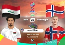Norwegia Bungkam Irak 4-1, Haaland Cetak Dwigol pada Debut Piala Dunia