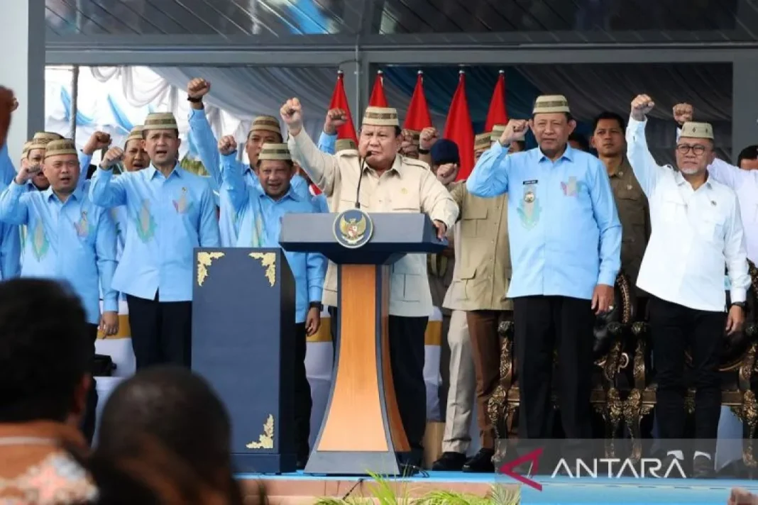 Prabowo bilang Produksi beras dan jagung RI tertinggi sepanjang sejarah