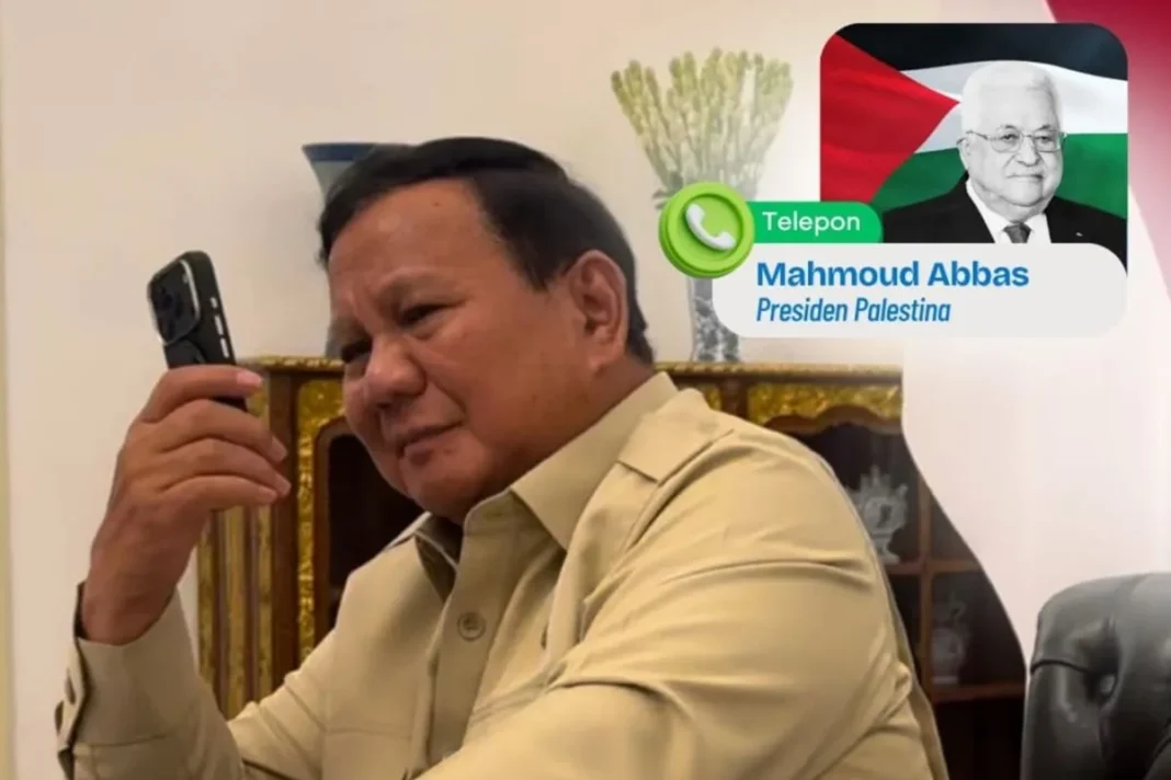 Prabowo dan Mahmoud Abbas bahas perkembangan terkini di Palestina