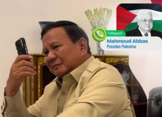 Prabowo dan Mahmoud Abbas Bahas Perkembangan terkini di Palestina