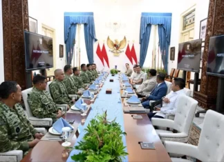 Prabowo Terima Panglima TNI dan Jajaran Bahas Program Strategis