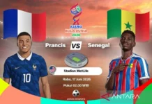 Prancis Buka Grup I dengan Kemenangan 3-1 atas Senegal
