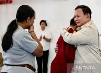 Presiden Minta Siswa SR Belajar Giat dan selalu Sopan
