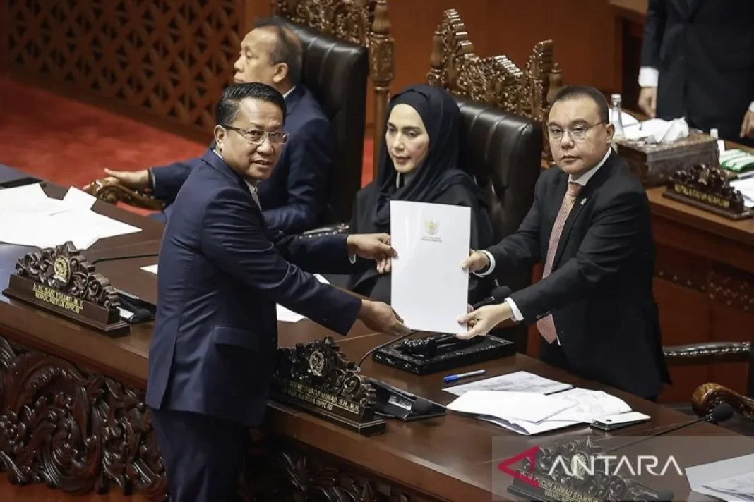 Rapat paripurna DPR setujui RUU Polri disahkan menjadi undang-undang