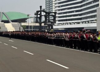 Ribuan Mahasiswa Demo Lagi di Jakarta, Ribuan Personel Gabungan Bersiaga