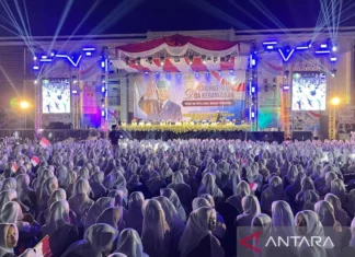 Ribuan Umat Muslim di Malang Doakan Prabowo Dikuatkan Pimpin Bangsa